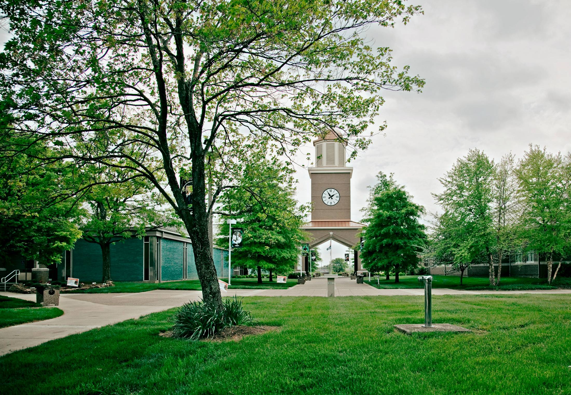 Hopkinsville campus clock tower