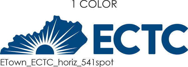 ECTC Initial one Color Horizontal