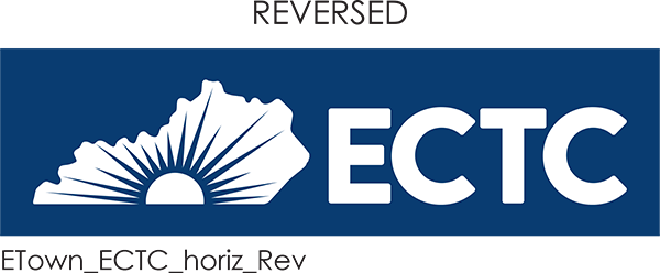 ECTC initials horizontal one color
