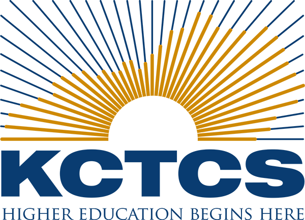 KCTCS "Higher Education Begins Here" retired logo