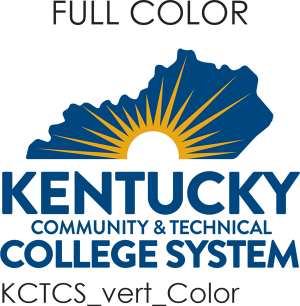 full kctcs logo vertical color