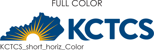 kctcs initial logo horizontal with full colors