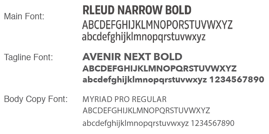 Work Ready Font Examples