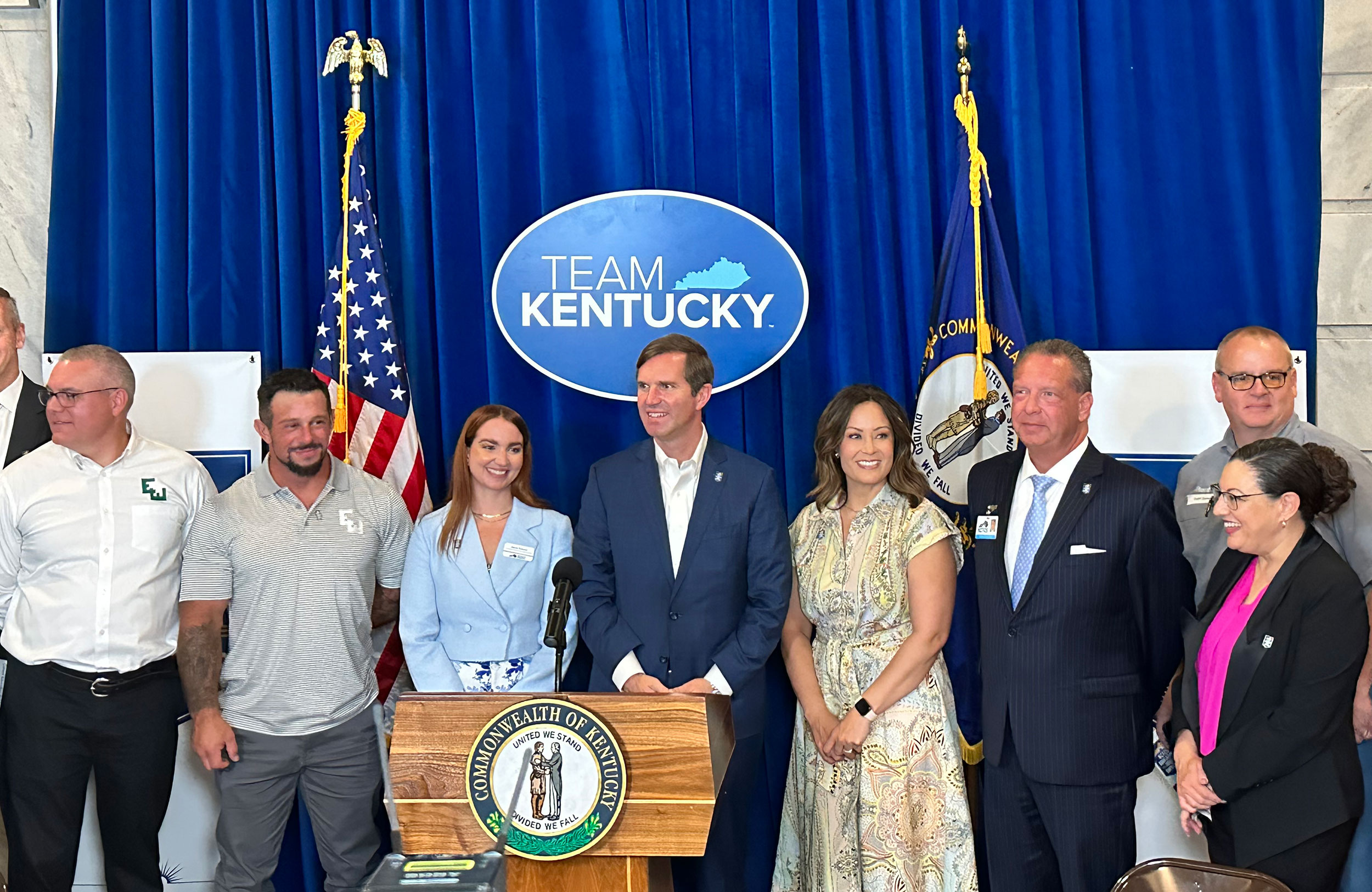 Education First Employer Press Conference Group Photo