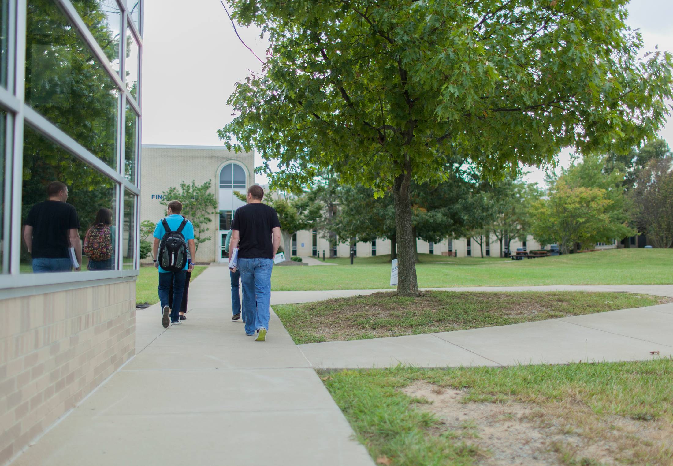 MCTC students on campus